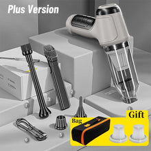 Load image into Gallery viewer, KedStore basic 2hapa bag Car Cordless Vacuum Cleaner Portable Handheld Blowable Vacuum Home &amp; Dual Use Mini VacuumCleaner