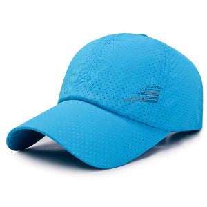 KedStore Blue / Adjustable New Quick-drying Women's Men's Golf Fishing Hat Adjustable Unisex Baseball Cap