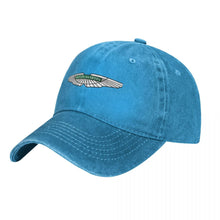 Load image into Gallery viewer, KedStore Blue Aston Martin Logo Cap Cowboy Hat wild ball hat bucket hat Snap back Women&#39;s Men&#39;s  hat