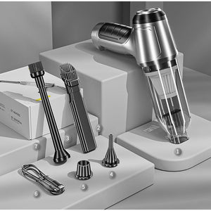 KedStore Car Cordless Vacuum Cleaner Portable Handheld Blowable Vacuum Home & Dual Use Mini VacuumCleaner