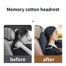 Load image into Gallery viewer, Car Seat Headrest Pillow Head Neck Cushion