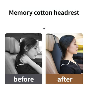 Car Seat Headrest Pillow Head Neck Cushion