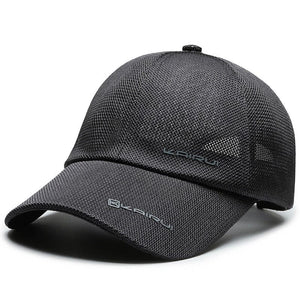 Mesh Baseball Cap Men Women Breathable Snapback Dad Hat