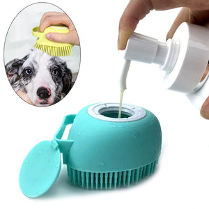 KedStore Dog Cat Bath Massage Gloves Brush Soft Safety Silicone Pet Accessory for Dogs Cats
