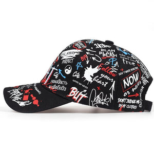 Graffiti printing Baseball Cap men women hat