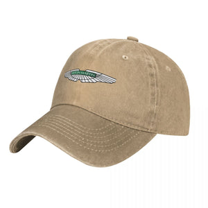 KedStore Natural Aston Martin Logo Cap Cowboy Hat wild ball hat bucket hat Snap back hat Golf cap Women's golf wear Men's