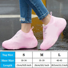 Load image into Gallery viewer, KedStore Pink / S Reusable Waterproof Rain Shoe Cover Silicone Outdoor Boot Overshoes