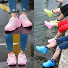 Load image into Gallery viewer, Reusable Waterproof Rain Shoe Cover Silicone Outdoor Boot Overshoes