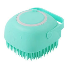Load image into Gallery viewer, KedStore Square Blue / As the pictures Dog Cat Bath Massage Gloves Brush Soft Safety Silicone Pet Accessory for Dogs Cats
