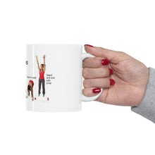 Load image into Gallery viewer, Ceramic Mug 11oz - How to do Burpees