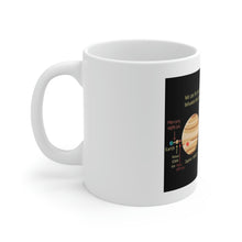 Load image into Gallery viewer, Ceramic Mug 11oz - All planets fit between the Earth &amp; the Moon