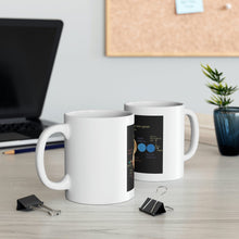 Load image into Gallery viewer, Printify Mug 11oz Ceramic Mug 11oz - All planets fit between the Earth &amp; the Moon