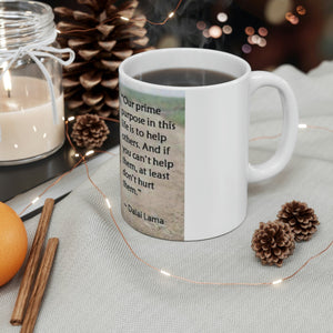 Printify Mug 11oz Ceramic Mug 11oz - Help Others