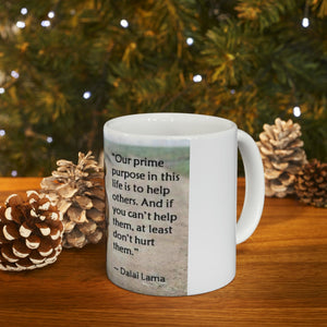 Printify Mug 11oz Ceramic Mug 11oz - Help Others