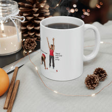 Load image into Gallery viewer, Printify Mug 11oz Ceramic Mug 11oz - How to do Burpees