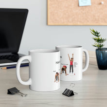 Load image into Gallery viewer, Printify Mug 11oz Ceramic Mug 11oz - How to do Burpees