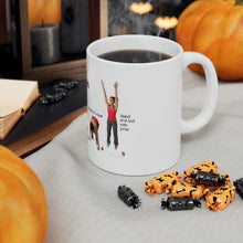 Load image into Gallery viewer, Printify Mug 11oz Ceramic Mug 11oz - How to do Burpees