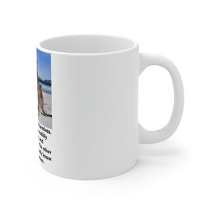 Printify Mug 11oz Ceramic Mug 11oz - Kangaroo