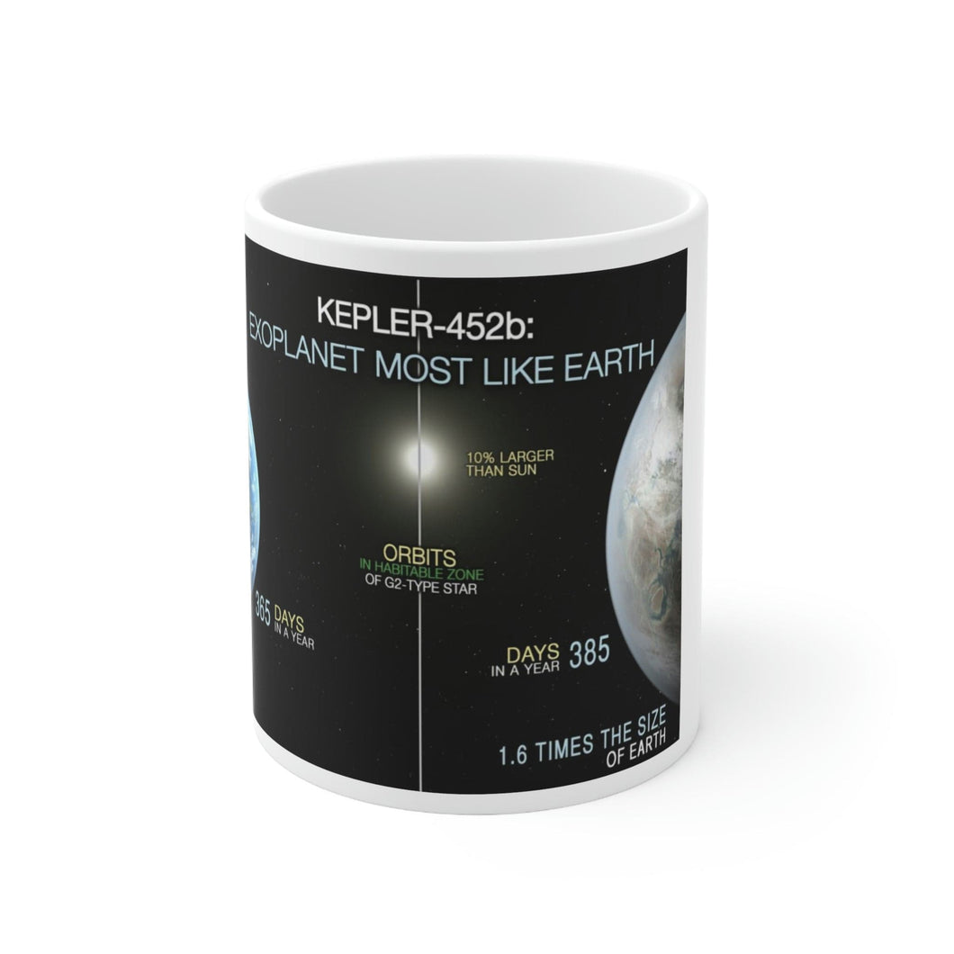 Ceramic Mug 11oz - Kepler 452b