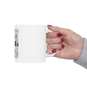 Printify Mug 11oz Ceramic Mug 11oz - Teach her to talk