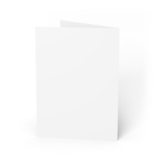 Printify Paper products Greeting Cards - Life knocks you down
