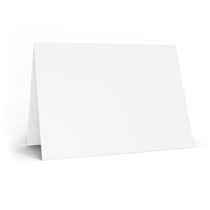 Printify Paper products Greeting Cards - Life knocks you down