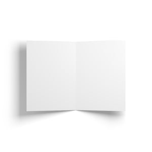 Printify Paper products Greeting Cards - Life knocks you down