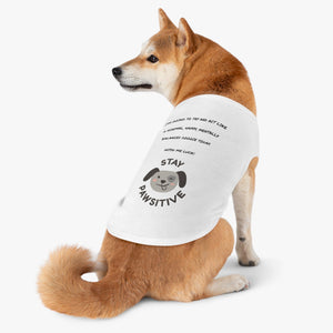 Printify Pets Pet Tank Top - Act normal