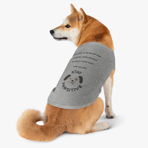 Printify Pets Pet Tank Top - Act normal