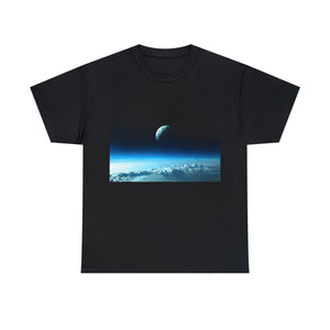 Printify T-Shirt Black / S Unisex Heavy Cotton Tee - Earth-2