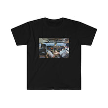 Load image into Gallery viewer, Printify T-Shirt Black / S Unisex Softstyle T-Shirt - From Cockpit