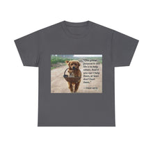 Load image into Gallery viewer, Printify T-Shirt Charcoal / S Unisex Heavy Cotton Tee - Help Others