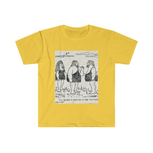 Load image into Gallery viewer, Printify T-Shirt Daisy / S Unisex Softstyle T-Shirt - Teach her to talk