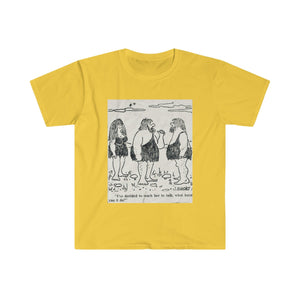 Printify T-Shirt Daisy / S Unisex Softstyle T-Shirt - Teach her to talk