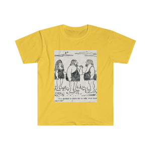 Printify T-Shirt Daisy / S Unisex Softstyle T-Shirt - Teach her to talk
