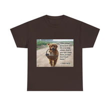 Load image into Gallery viewer, Printify T-Shirt Dark Chocolate / S Unisex Heavy Cotton Tee - Help Others
