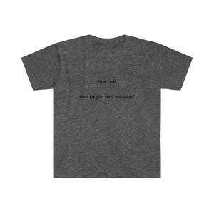 Unisex Softstyle T-Shirt - Other Two Wishes