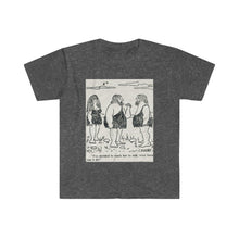 Load image into Gallery viewer, Printify T-Shirt Dark Heather / S Unisex Softstyle T-Shirt - Teach her to talk