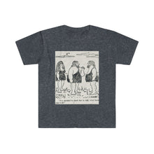 Load image into Gallery viewer, Printify T-Shirt Heather Navy / S Unisex Softstyle T-Shirt - Teach her to talk