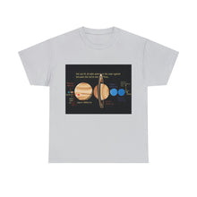 Load image into Gallery viewer, Printify T-Shirt Ice Grey / S Unisex Heavy Cotton Tee - All planets