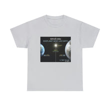 Load image into Gallery viewer, Printify T-Shirt Ice Grey / S Unisex Heavy Cotton Tee - Kepler 452b