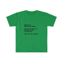 Load image into Gallery viewer, Printify T-Shirt Irish Green / S Unisex Softstyle T-Shirt - Life knocks you down