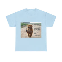 Load image into Gallery viewer, Printify T-Shirt Light Blue / S Unisex Heavy Cotton Tee - Help Others