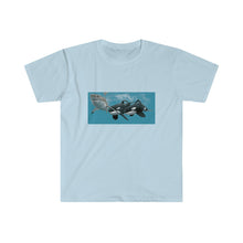 Load image into Gallery viewer, Printify T-Shirt Light Blue / S Unisex Softstyle T-Shirt - Ocars