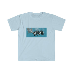 Printify T-Shirt Light Blue / S Unisex Softstyle T-Shirt - Ocars