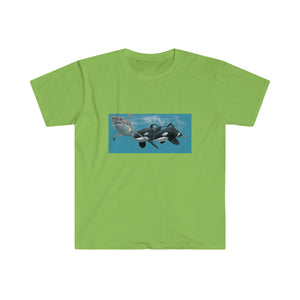 Printify T-Shirt Lime / S Unisex Softstyle T-Shirt - Ocars