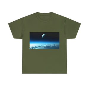 Printify T-Shirt Military Green / S Unisex Heavy Cotton Tee - Earth-2