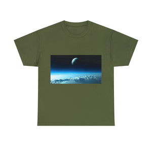 Printify T-Shirt Military Green / S Unisex Heavy Cotton Tee - Earth-2