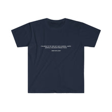 Load image into Gallery viewer, Printify T-Shirt Navy / S Unisex Softstyle T-Shirt - Act normal