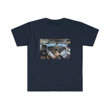 Load image into Gallery viewer, Printify T-Shirt Navy / S Unisex Softstyle T-Shirt - From Cockpit